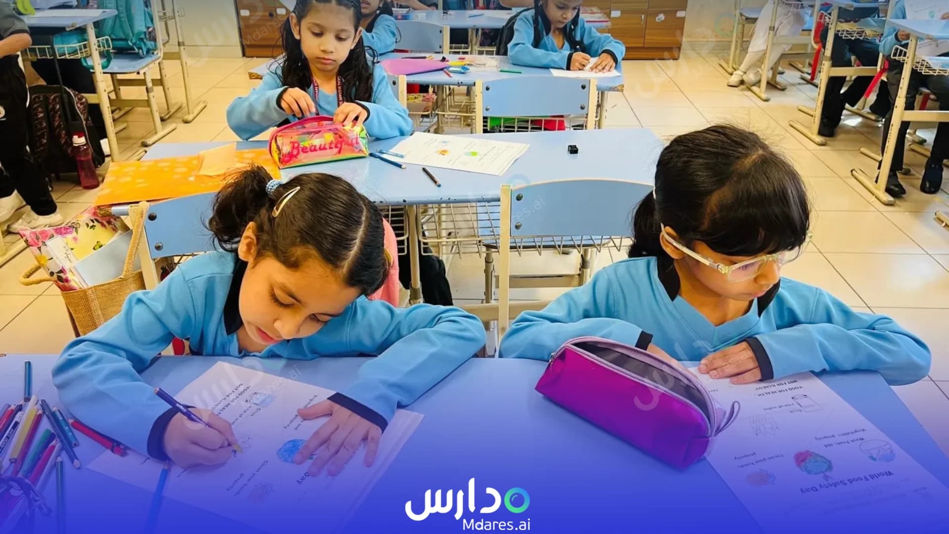 رسوم المدرسة الهندية المثالية الخاصة الدوحة
