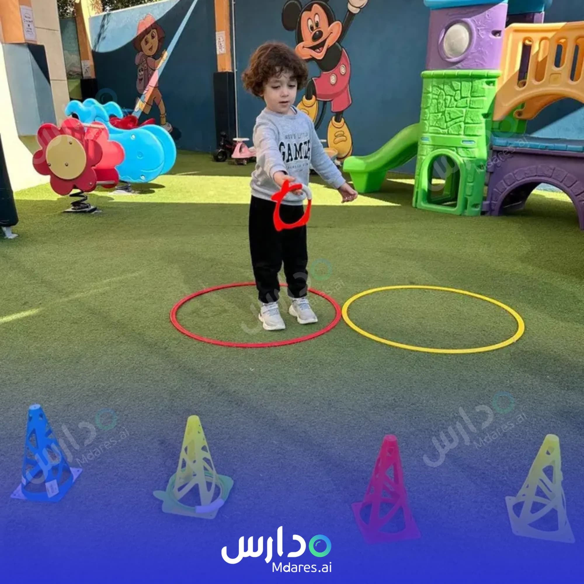 موقع حضانة بيزي هاندز الدوحة