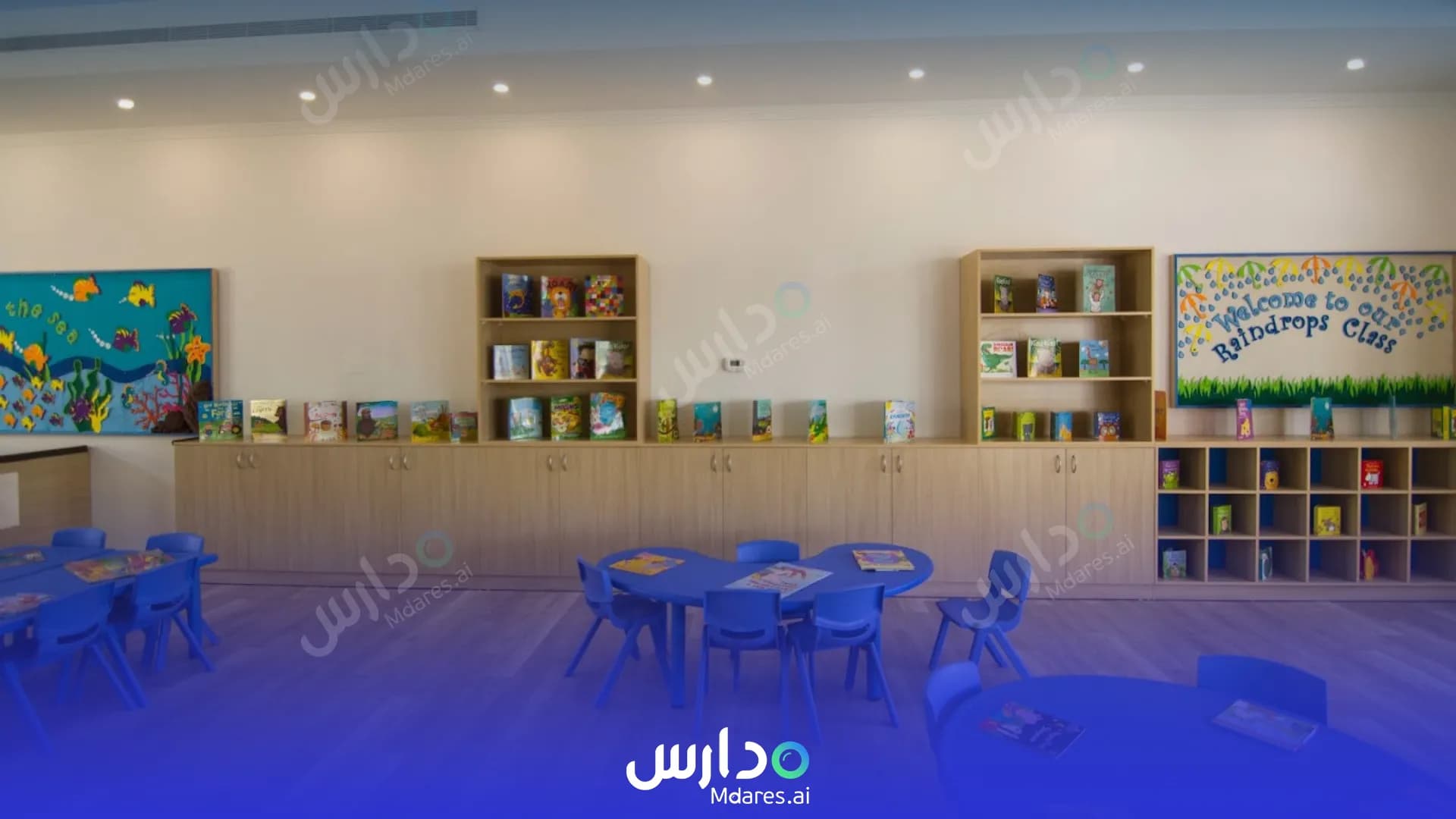 عنوان Kinder World Preschool kindergarten Northern Governorate