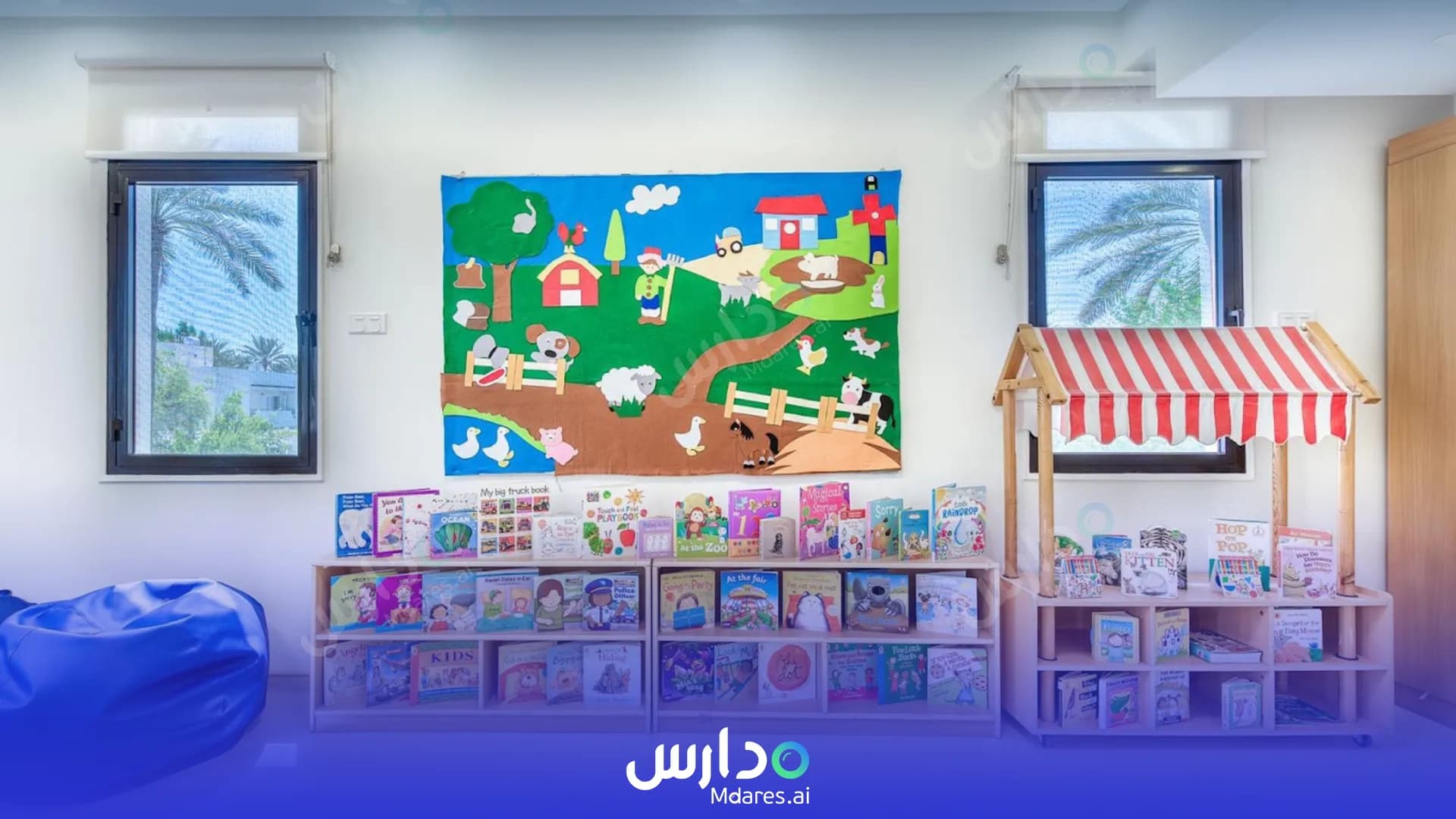 عنوان Kinder World Preschool kindergarten Capital Governorate