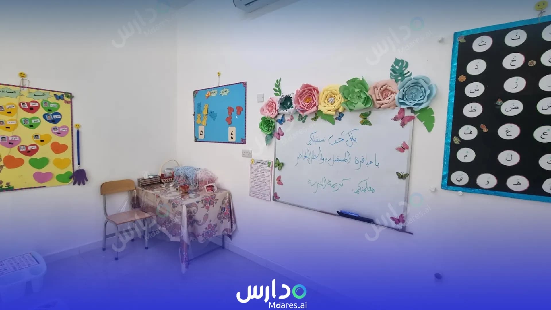 رسوم مدرسة الغافات الخاصة الداخلية