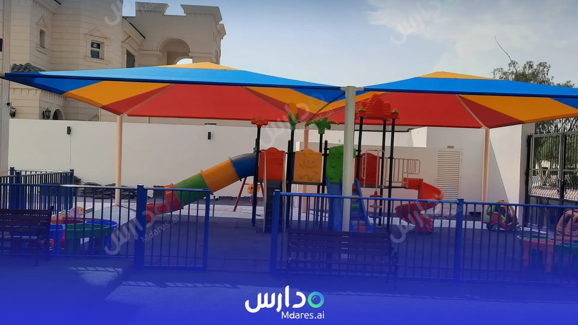عنوان Pink and Blue Nursery Abu Dhabi