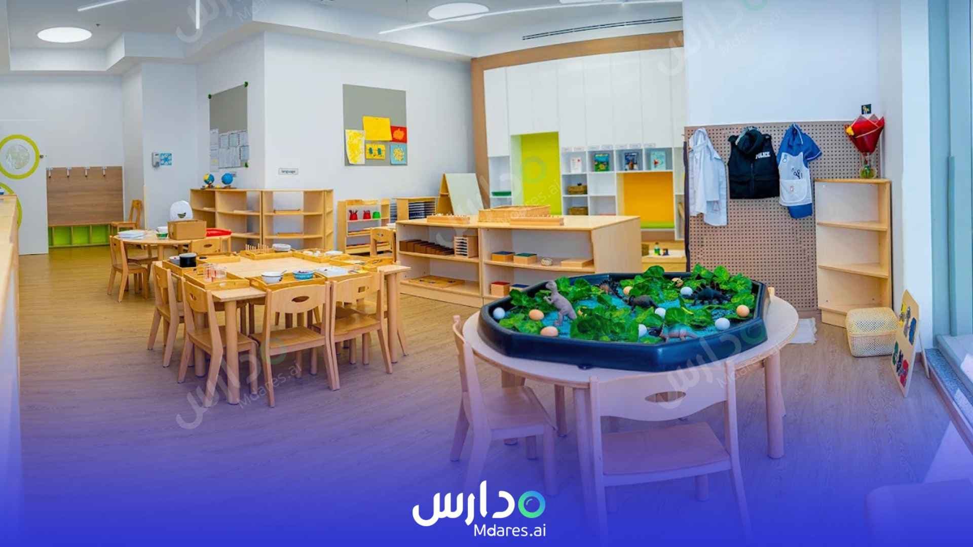 موقع Redwood Montessori Nursery Abu Dhabi