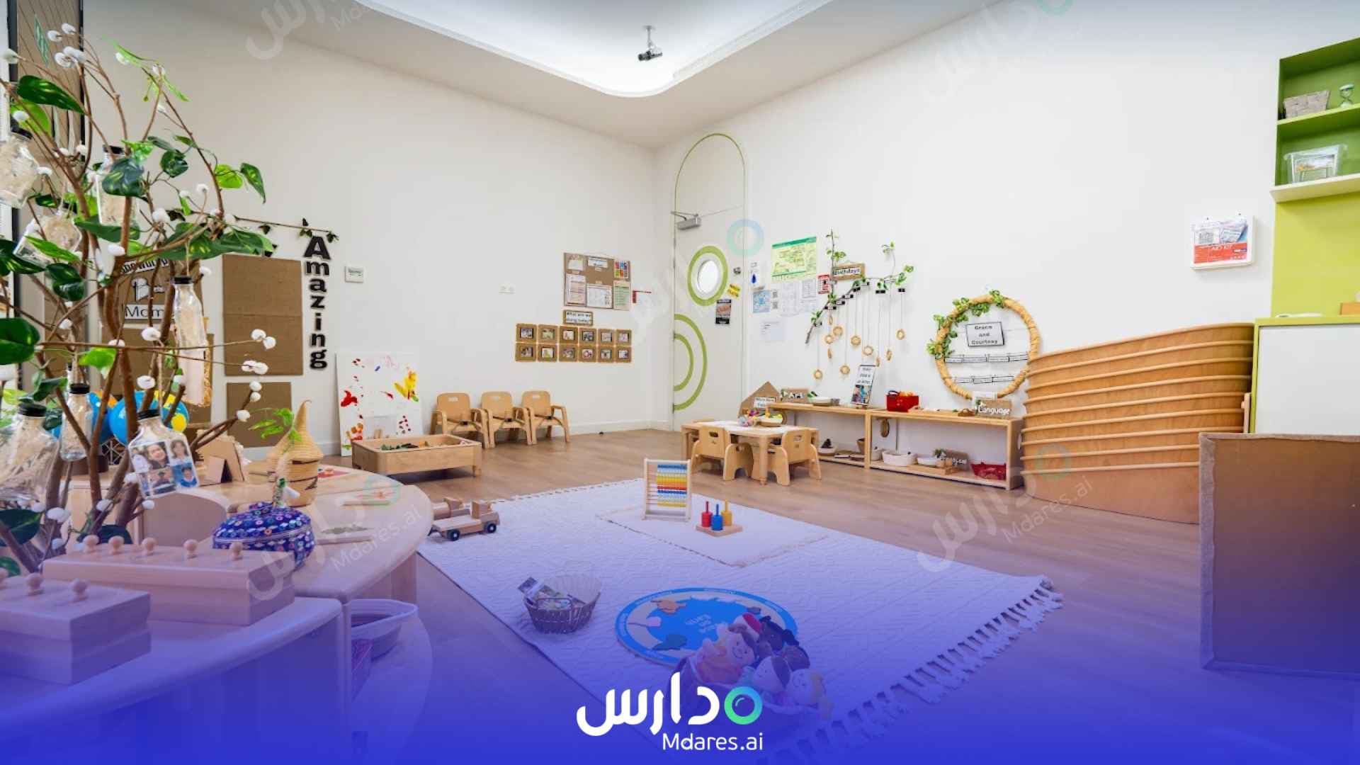 موقع Redwood Montessori Nursery Abu Dhabi