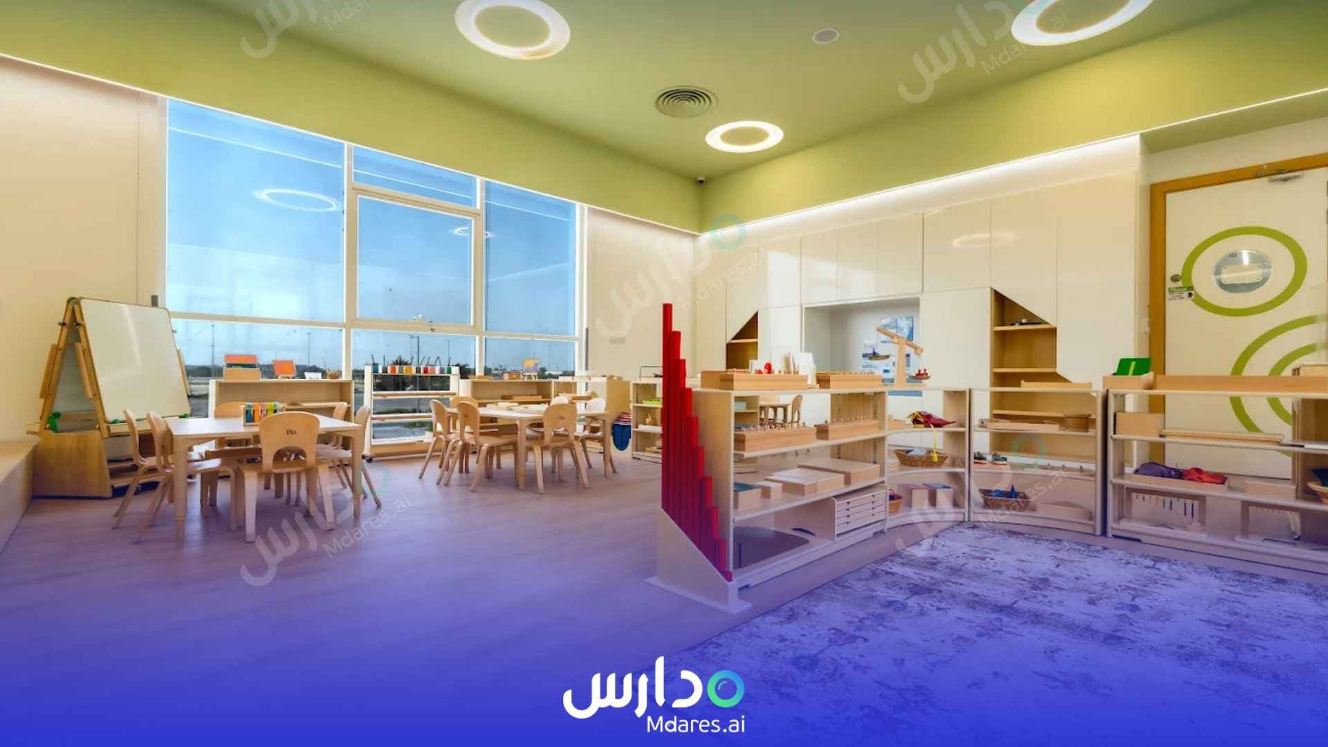موقع Redwood Montessori Nursery Abu Dhabi