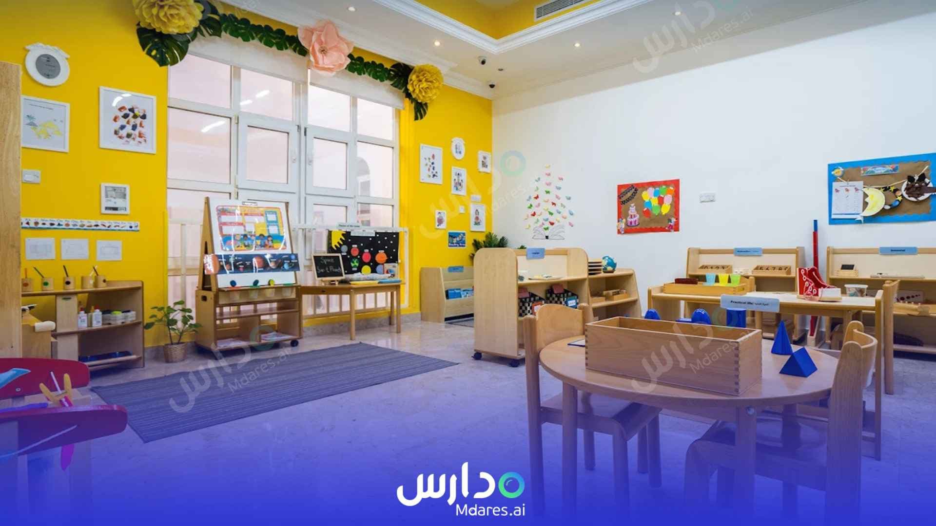 موقع Redwood Montessori Nursery Abu Dhabi
