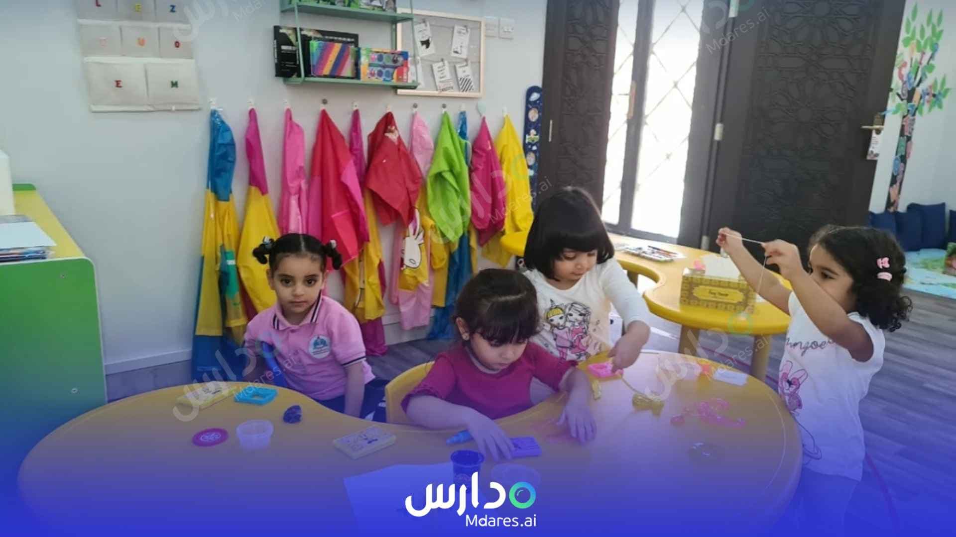 رسوم حضانة أطفال الفضاء أبوظبي