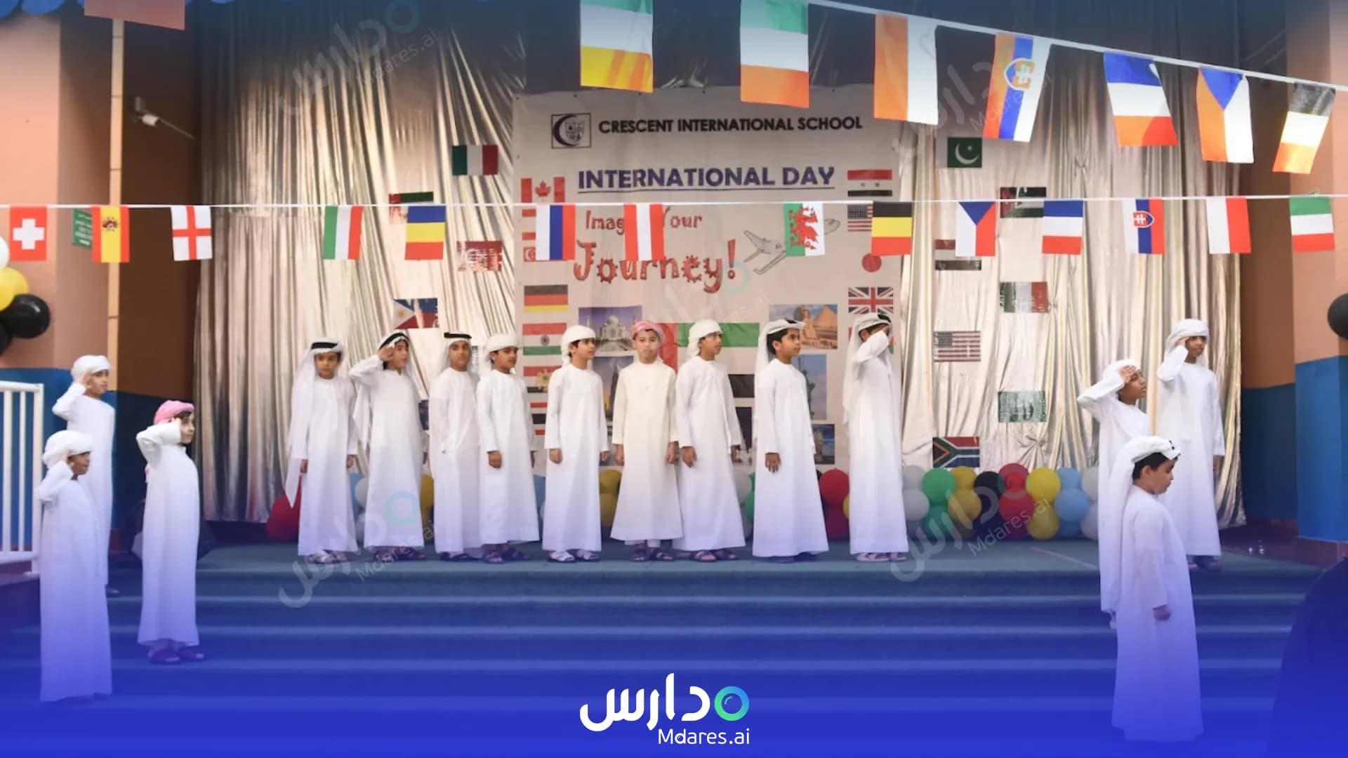 موقع Crescent International private School Khalifa City Abu Dhabi