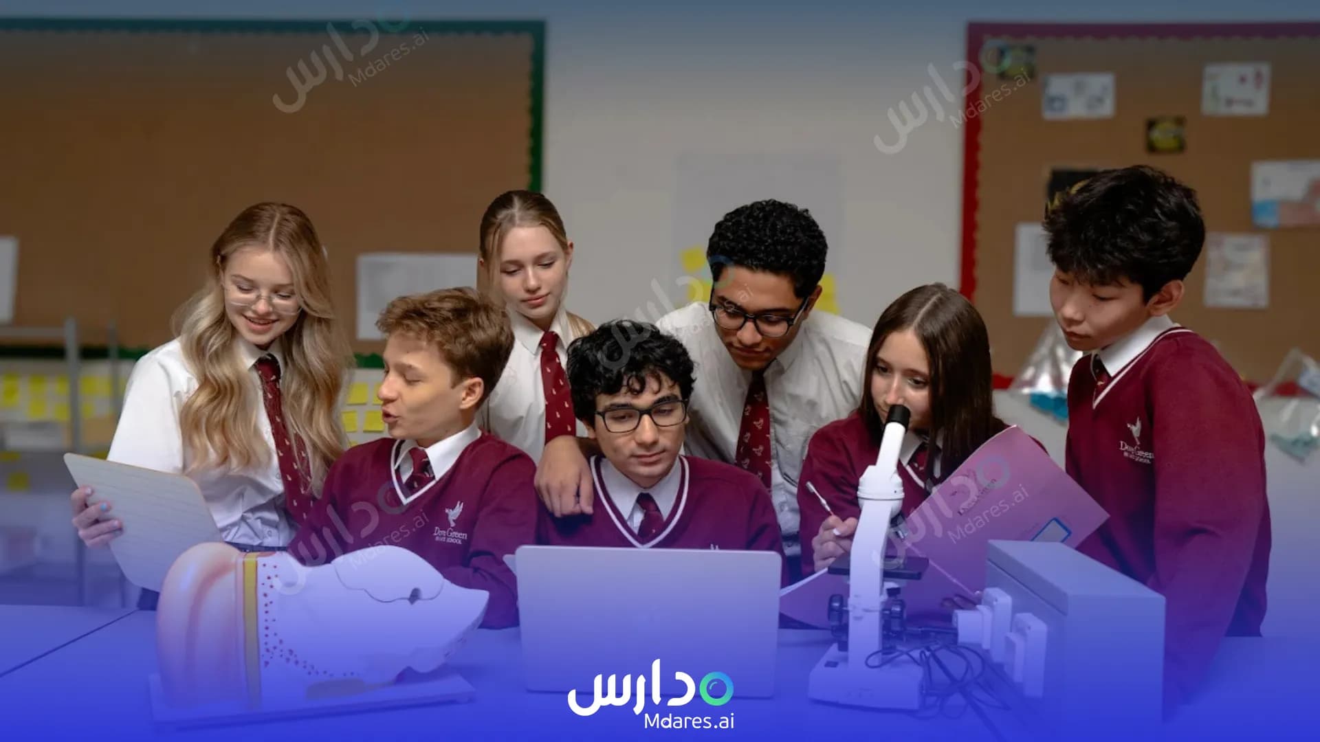 موقع Dove Green Private School Dubai