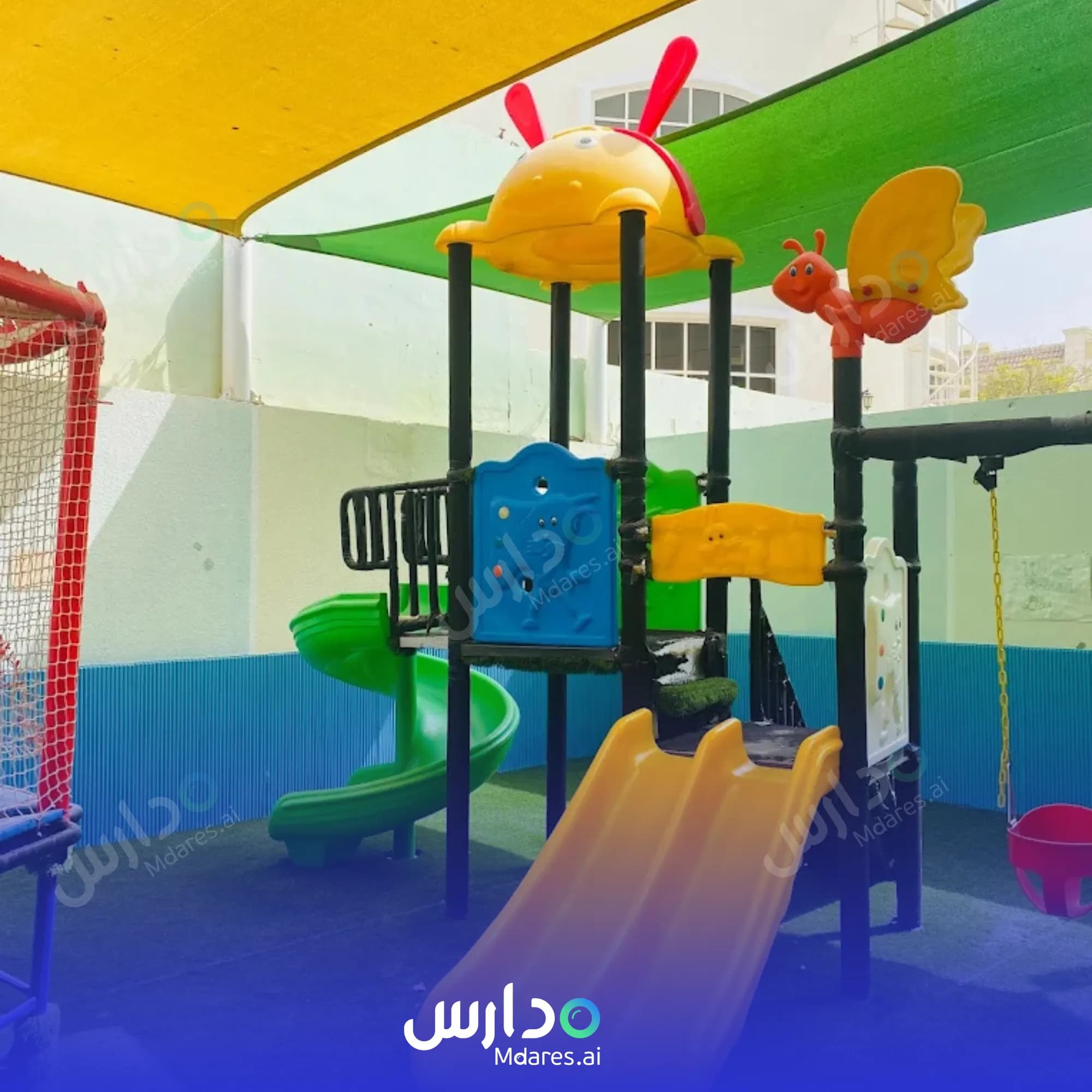 موقع حضانة ليتل لامبز دبي