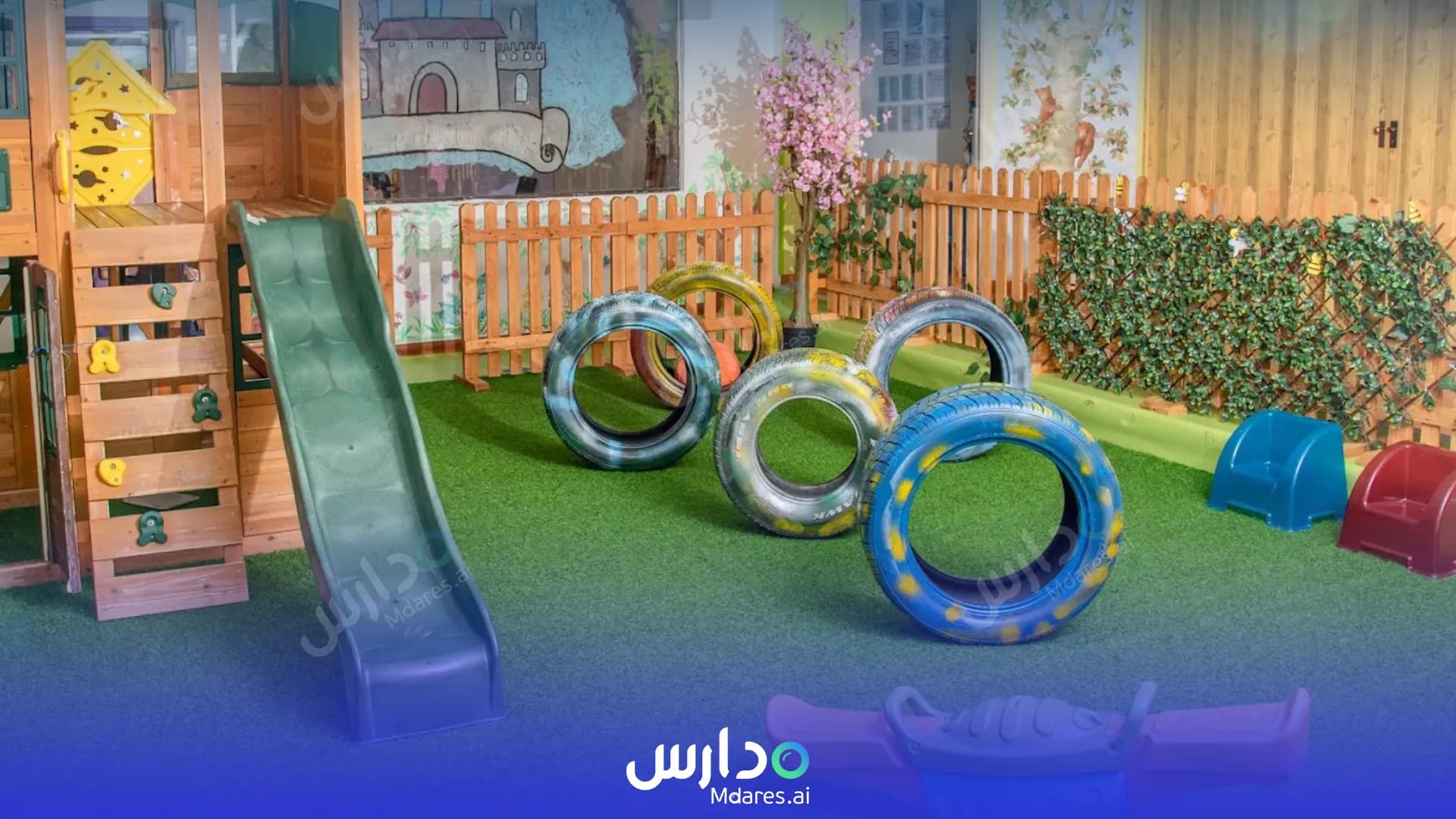 منهج حضانة رينبو فاللى دبي