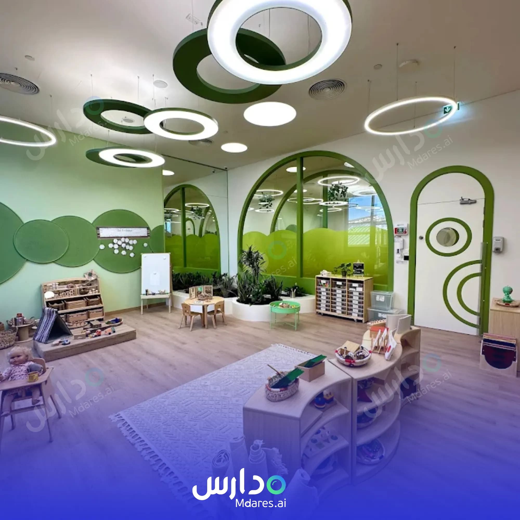 رسوم Redwood Montessori Nursery Abu Dhabi