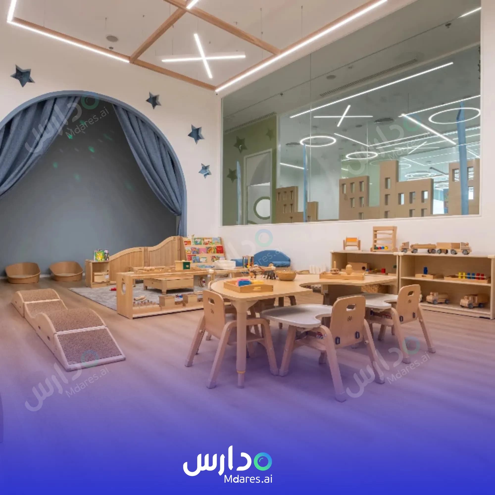 موقع Redwood Montessori Nursery Dubai