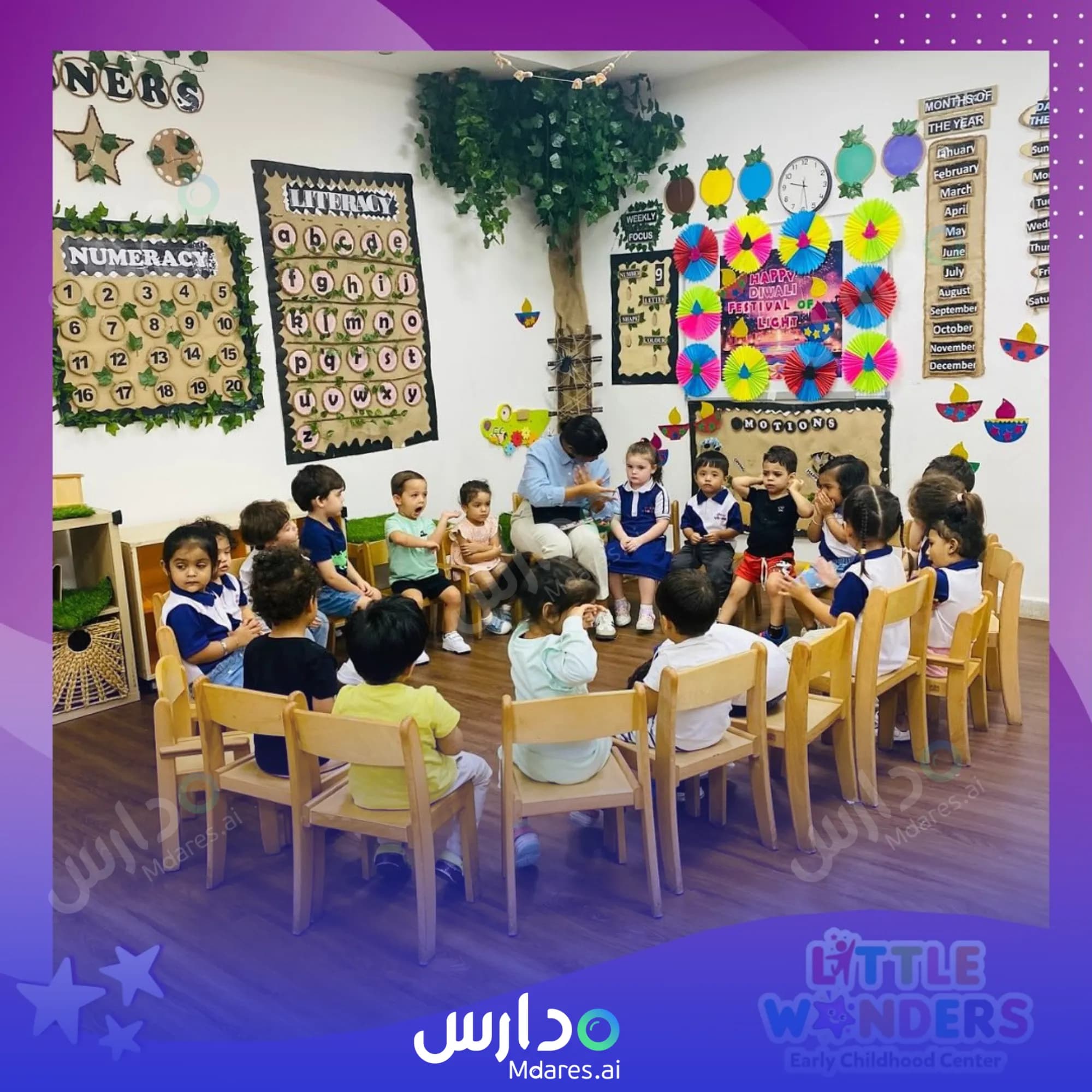 موقع مركزليتل وندرزللطفولة المبكرة دبي