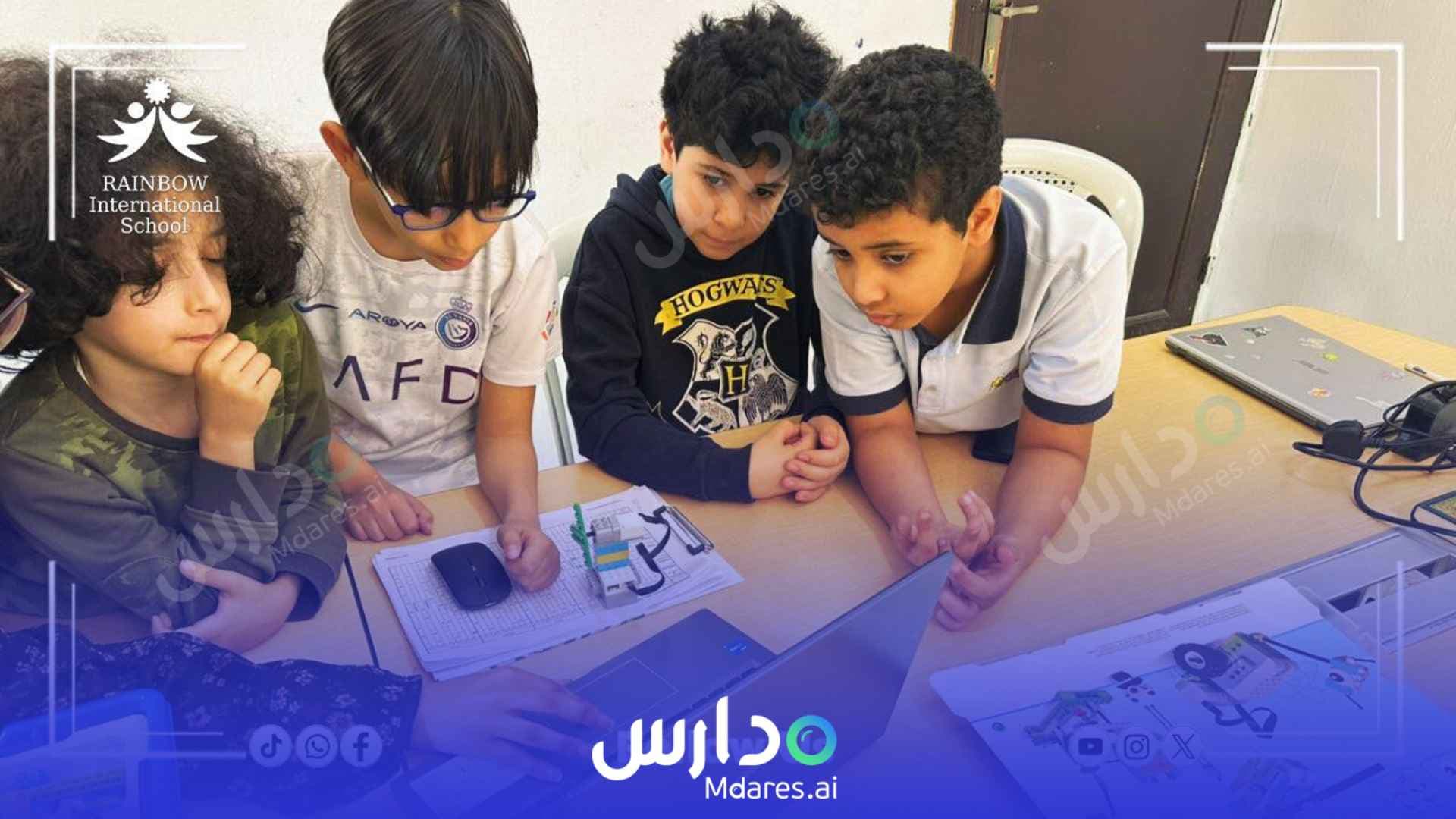 مواعيد مدرسة قوس قزح العالمية - رينبو الرياض