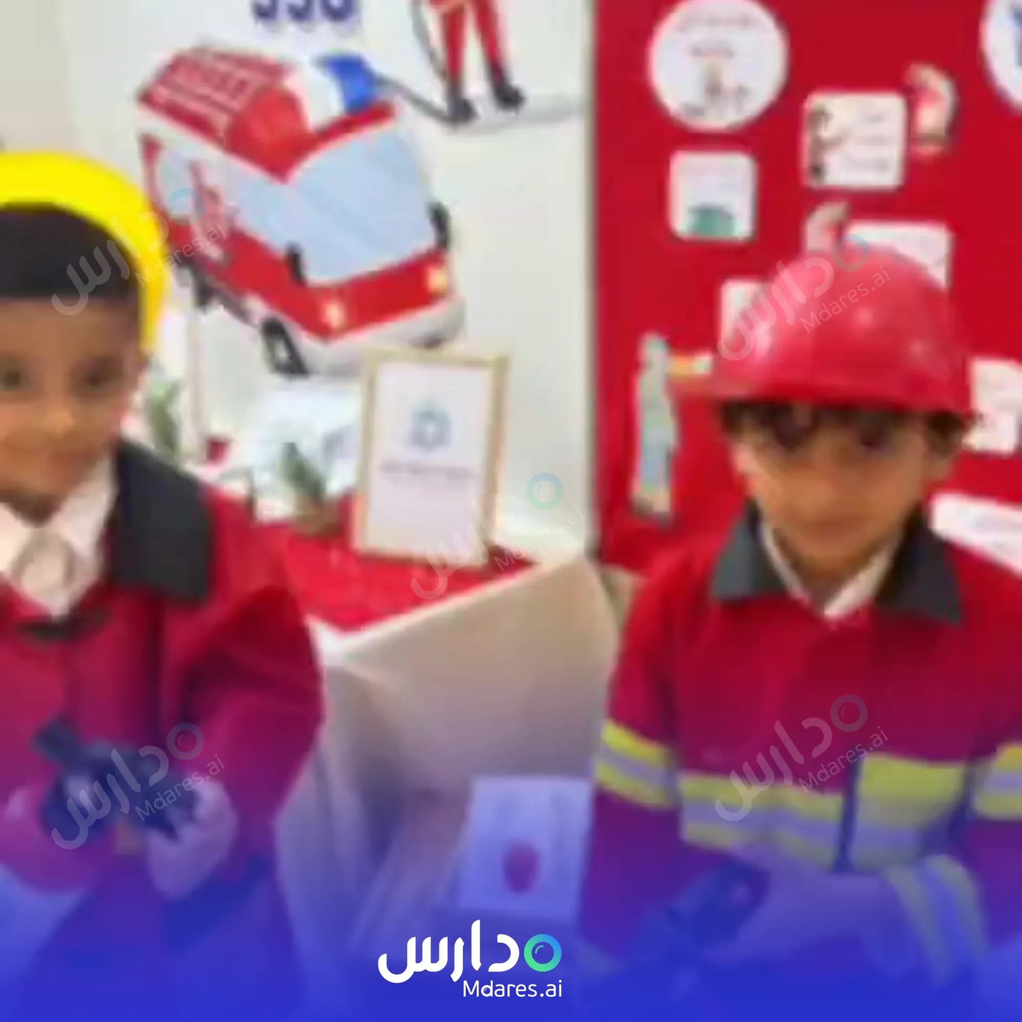 عنوان littel genius national school Yanbu