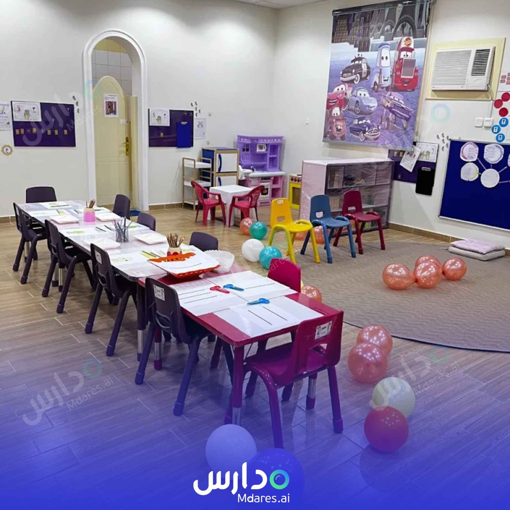 رسوم Future Lights national kindergarten Taif