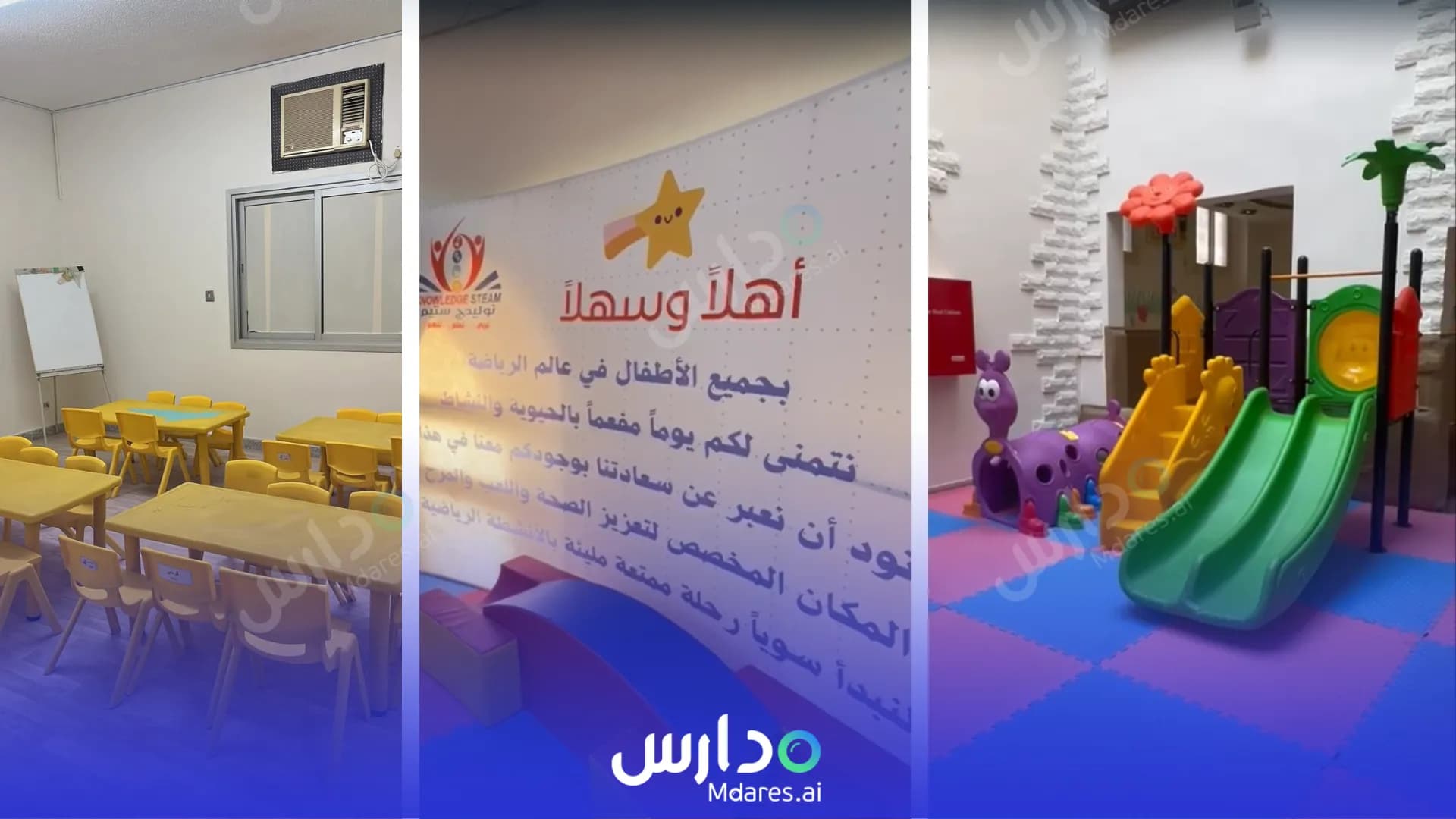 عنوان روضة نوليدج ستيم الأهلية مكة
