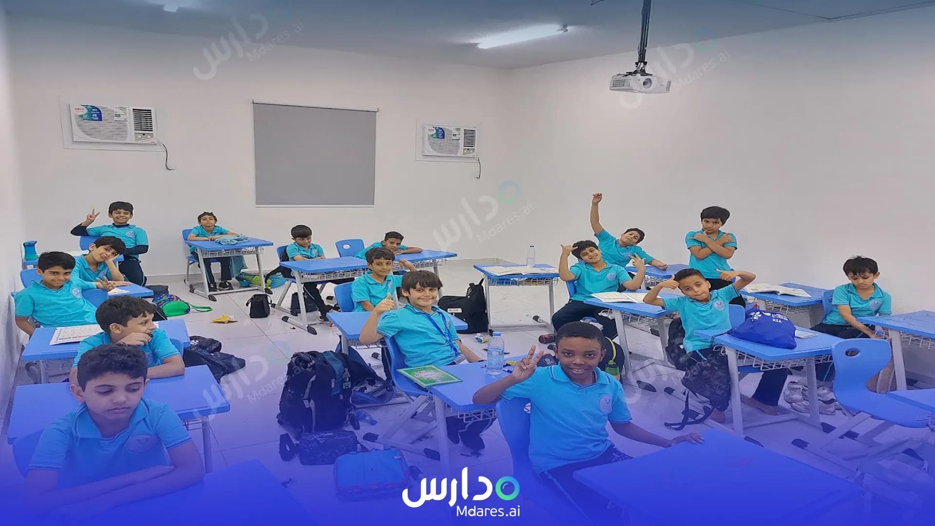 رسوم مدرسة بشائر الحجاز الأهلية جدة