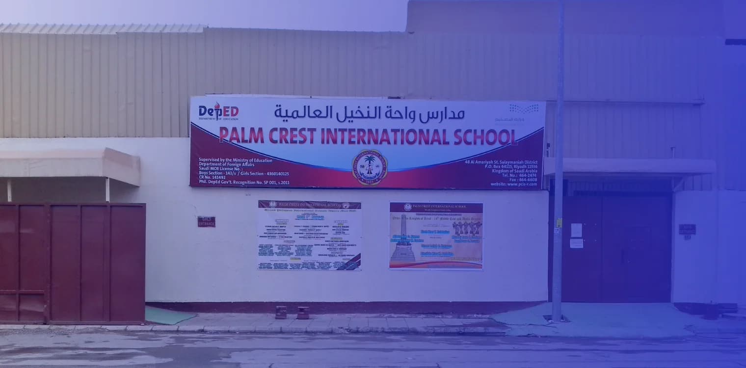 Palm Crest International School Filipino Palm Crest International School Filipino