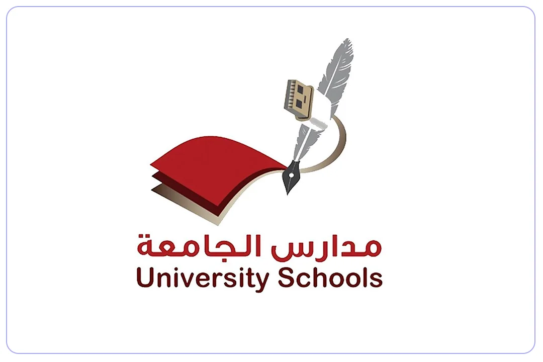لوجو مدارس الجامعة العالمية mdares.ai